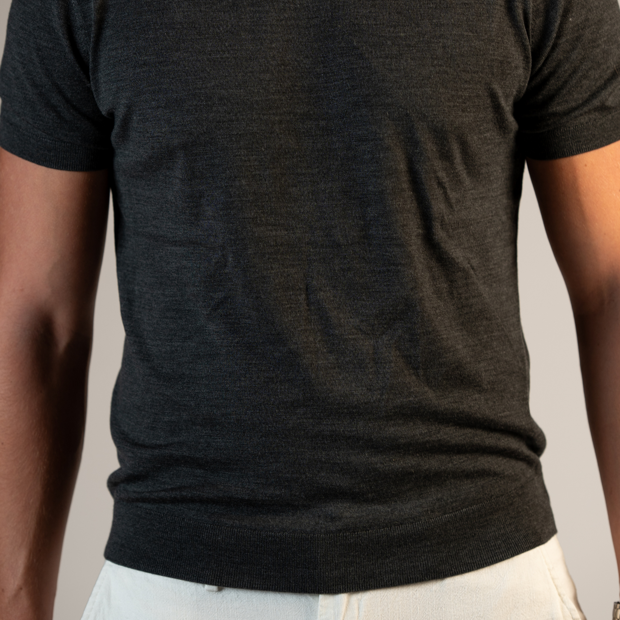 Merino Wool Knitted Shirt