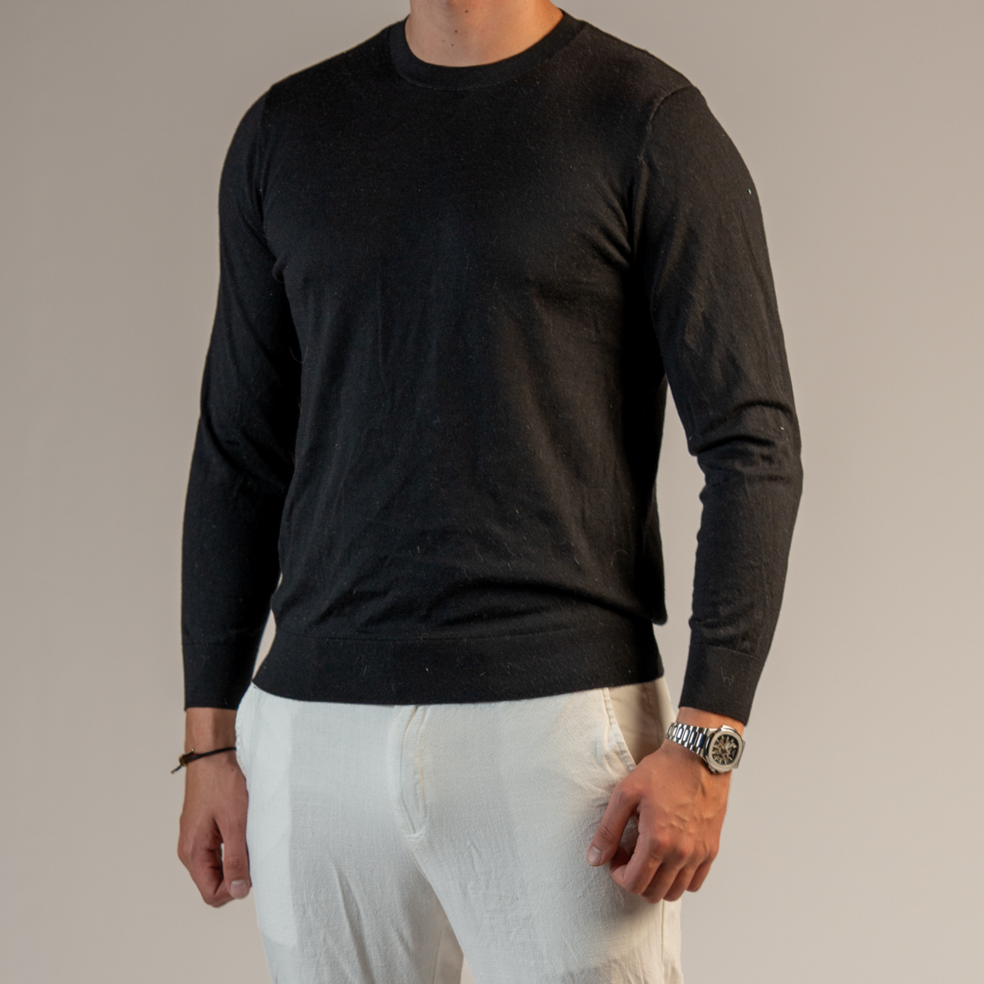 Merino Wool Knitted Sweater