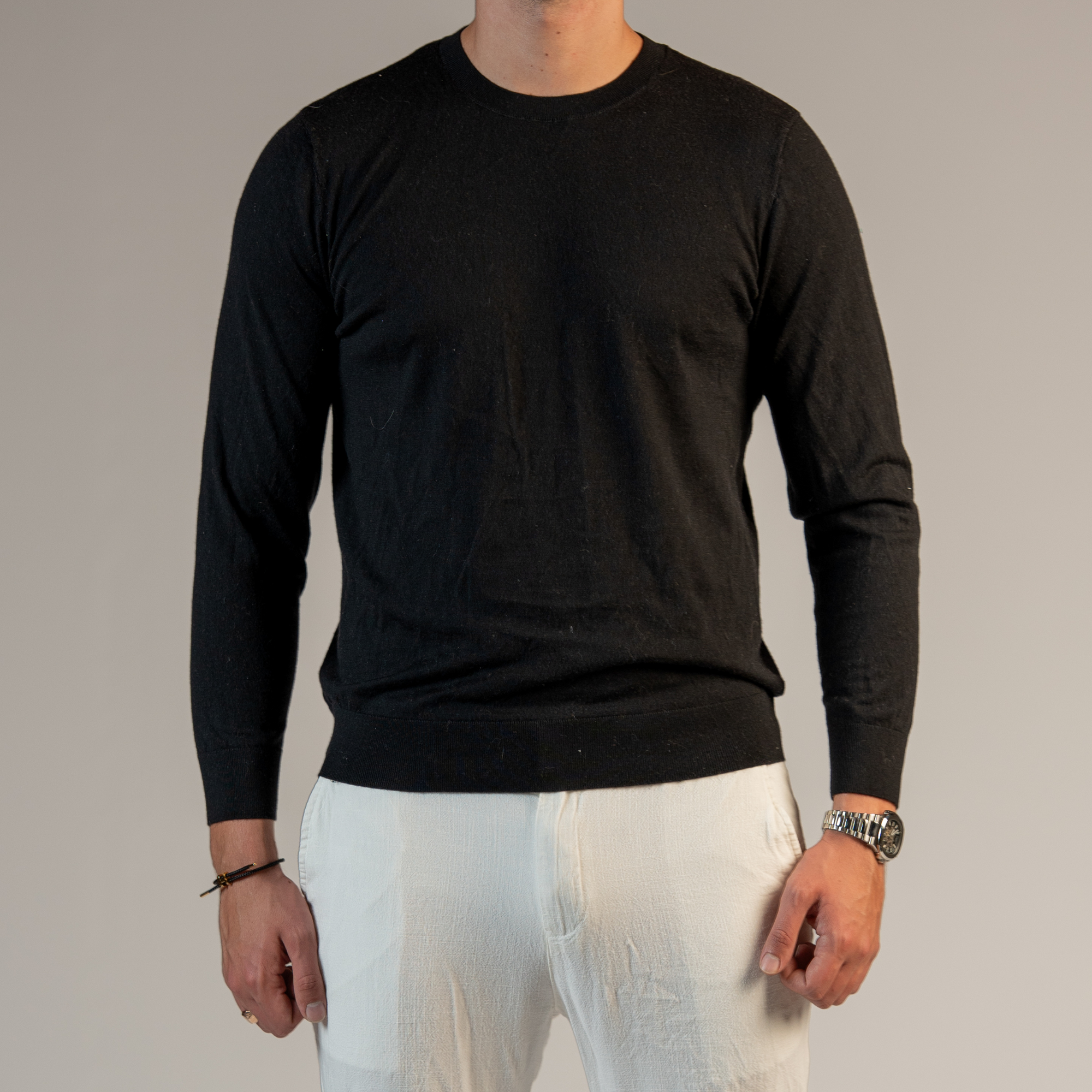 Merino Wool Knitted Sweater