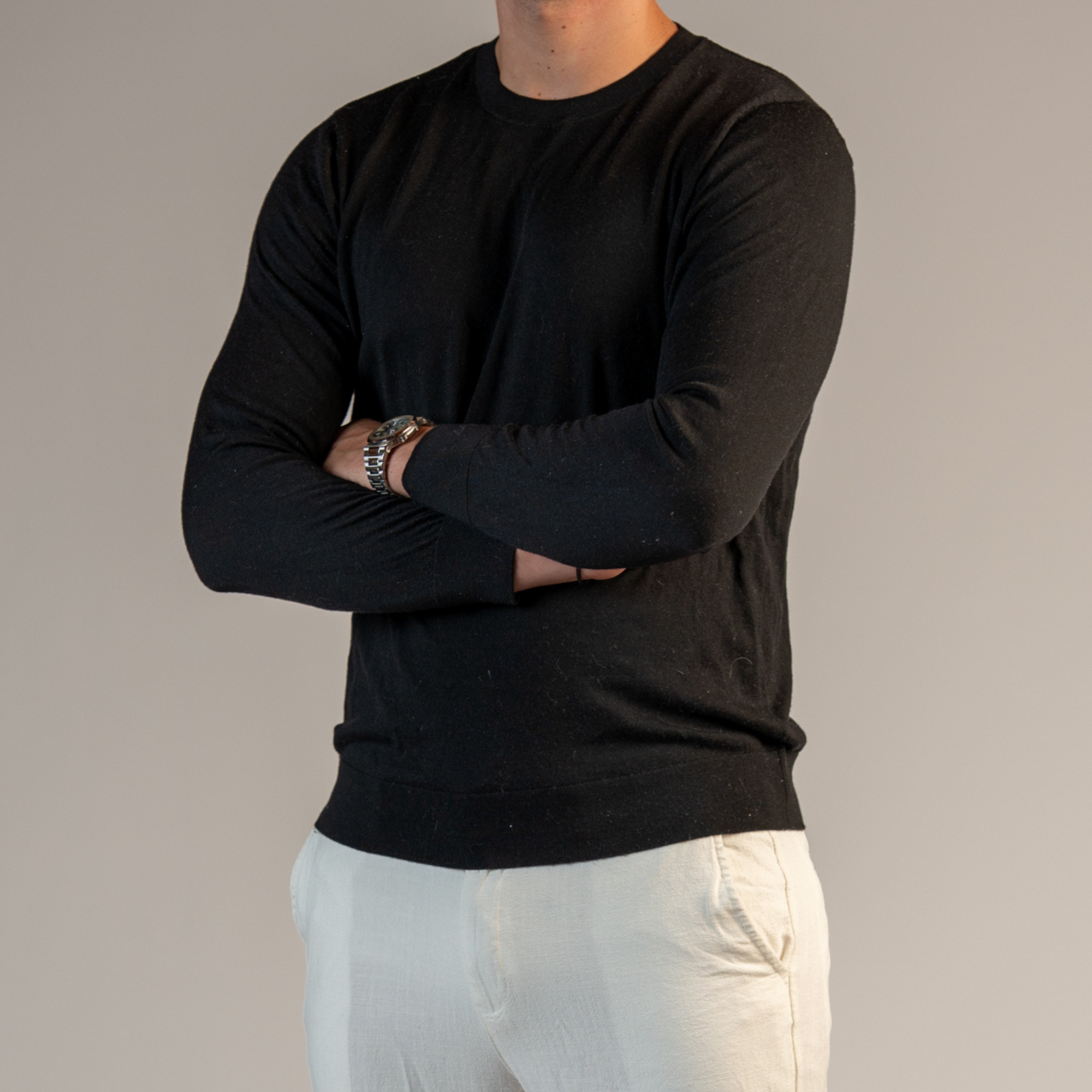 Merino Wool Knitted Sweater